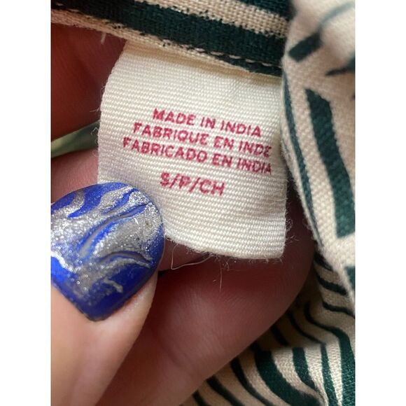 Levis Shirt Adult Small Green Standard Fit AOP Tropical Hawaiian Aloha Mens - Picture 4 of 10